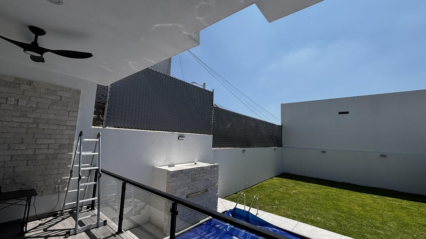 Vista desde terraza con screen